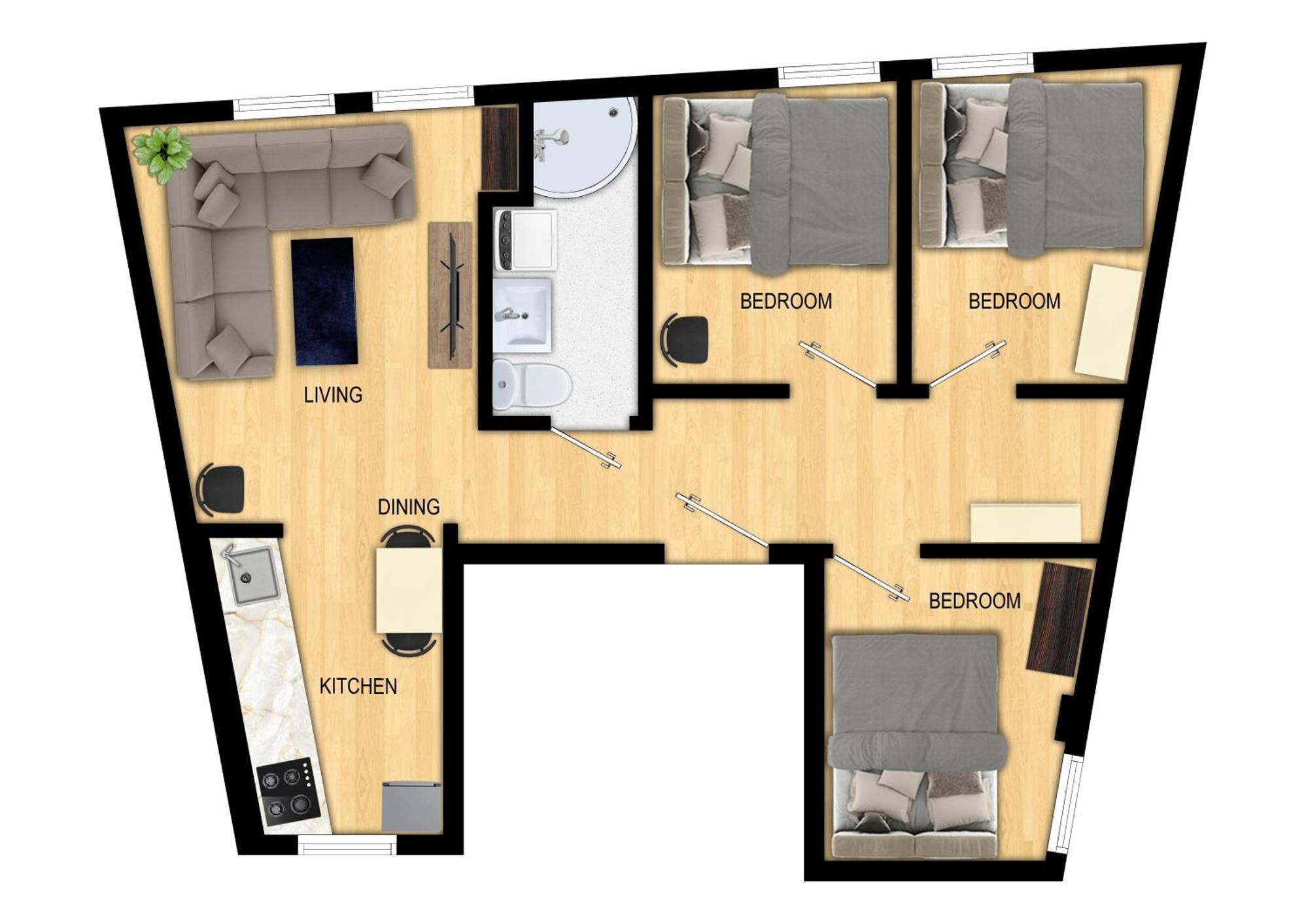 Apartamento Family Friendly 3Br - Quiet Area - Behind Bryggen Bergen Exterior foto